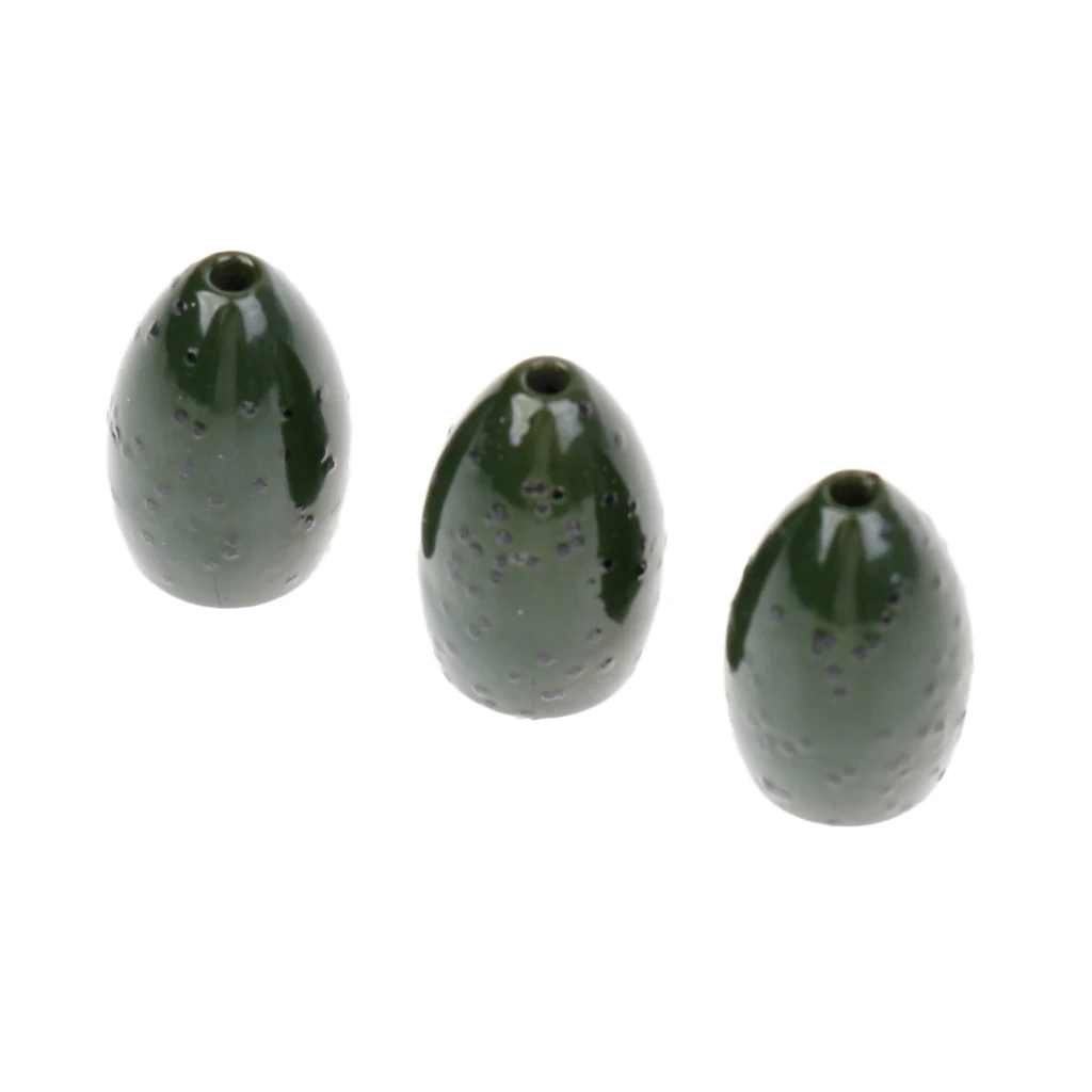 Dark Green 12.4g 3P На возраст от 2 до 6 лет шт./компл. Рыбалка Вольфрам Вес s Медь сплав Вес пуля Форма грузила листать коробки передач/Вес s 5,3g-28 г - Цвет: Dark Green 12.4g 3P