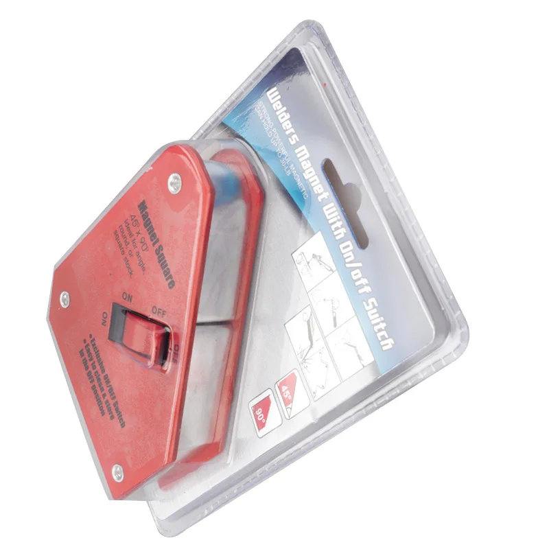 Welding Positioner,Strong Single Switch 30Lb Welding Magnet Holder On/Off Switch Magnetic Clamp Small Size