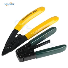 

Splice Fiber Optic FTTH Tool Three-port CFS-2 Fiber Optic Stripper+CP-FB01 Cable Sheath Stripper