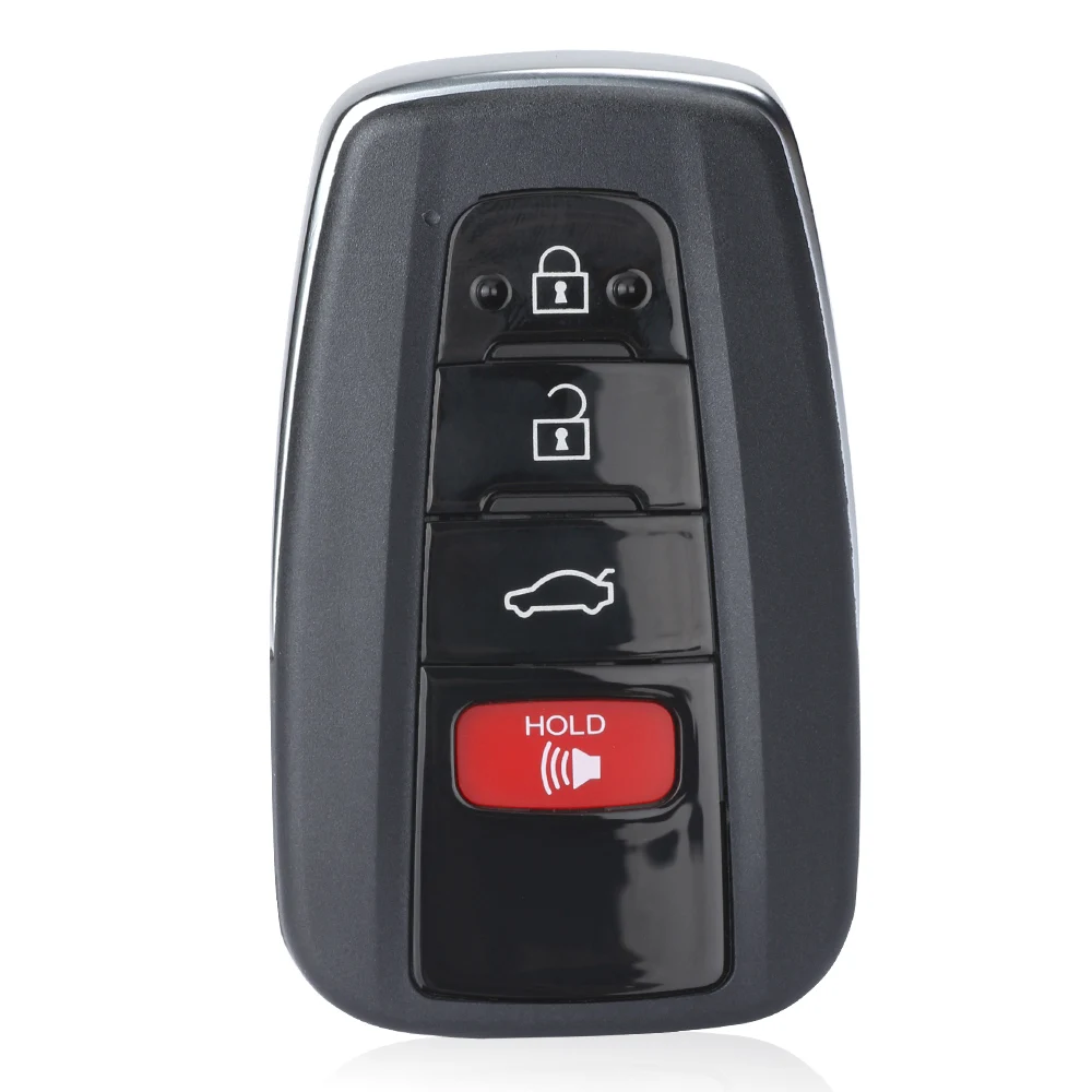 Корпус дистанционного ключа Keyecu Fob 4 кнопки для Toyota RAV4 Camry- Корпус Ключа автомобиля, FCC ID: HYQ14FBC