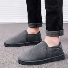 SAGACE/зимние мужские домашние тапочки для мужчин; теплая плюшевая обувь; Новые повседневные Мягкие тапочки; мужская домашняя обувь из хлопка; нескользящая обувь