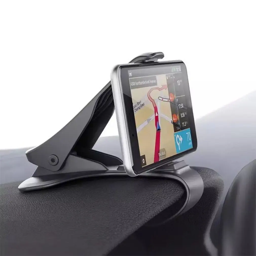 

Dashboard Mount Phone Holder Plastic 360 Degree Rotating Instrument Clamp Gps Flexible Clip Universal Stand Bracket
