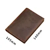 Vintage Genuine Leather Passport Case Men Travel Wallet Document Organizer Handmade Cow Leather Covers for Passports ► Photo 2/6