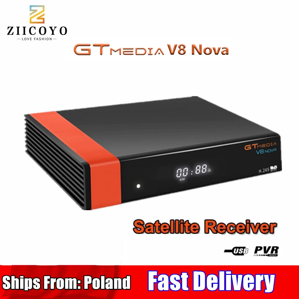 HD DVB S2 GTmedia V8 Nova спутниковый ТВ приемник со встроенным Wi Fi аналогичен V9 Super Испания
