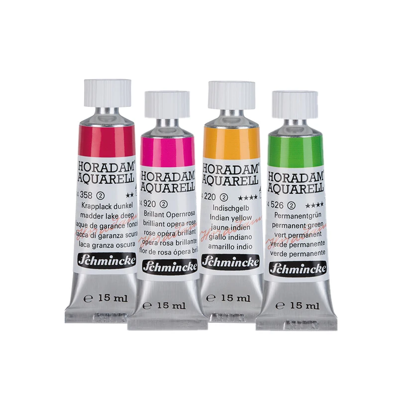 German Schmincke watercolor paint tubular single 15ml 5ml artist aquarela drawing art supplies