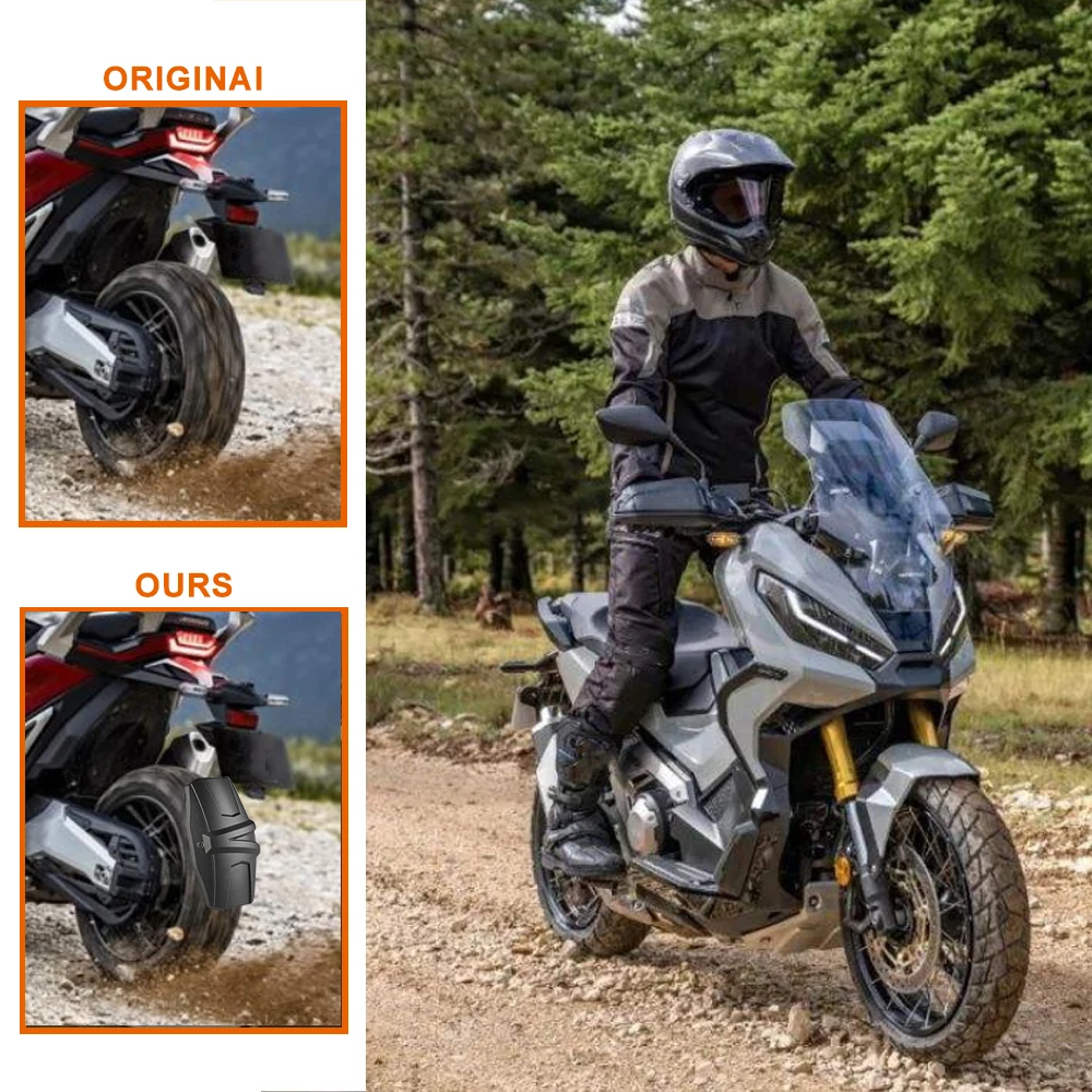 Cubierta de Rueda trasera para motocicleta, guardabarros para