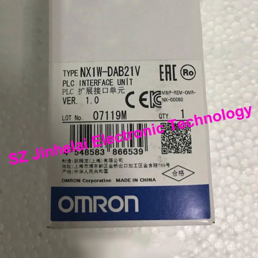 И NX1W-DAB21V OMRON PLC интерфейс