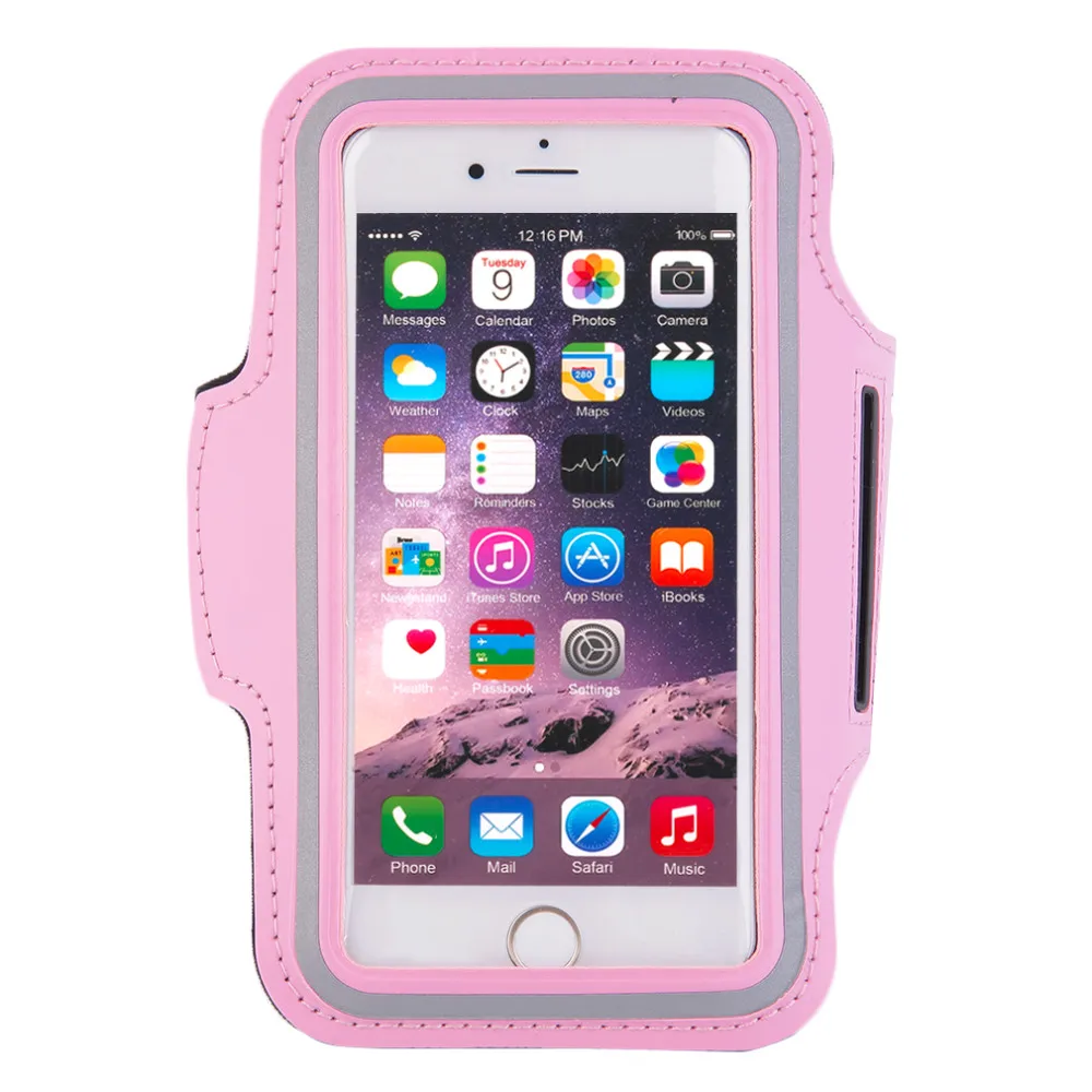 New Waterproof Sports Running Case Workout Mobile Phone Holder Pouch For Iphone Cell Phone Arm Bag Bands Running Bag 6