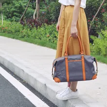 Напрямую от производителя, распродажа, INS, Повседневная сумка контрастного цвета на следующий день, дорожная сумка, женская модная сумка тканевая через плечо