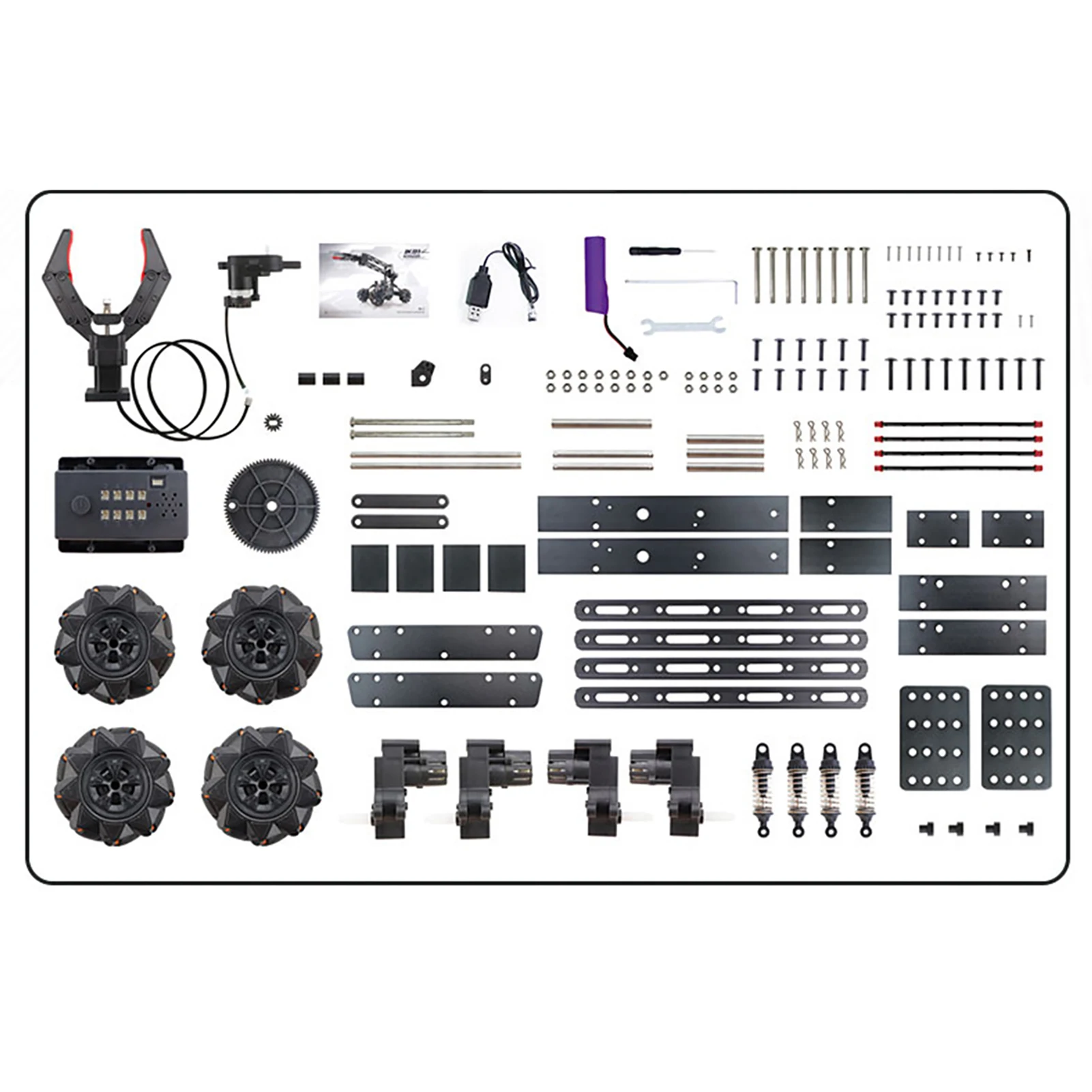 1:14 Rc Car 4Wd 360° Rotating Assemble A Radio Toy Car 14 Channels Arms Rise/Fall Programming Function Toy Vehicle Model