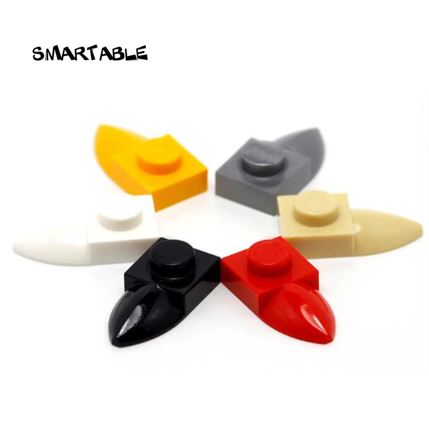 Smartable Plate Special 1x1 с острыми угловыми зубьями строительные блоки MOC детали игрушки