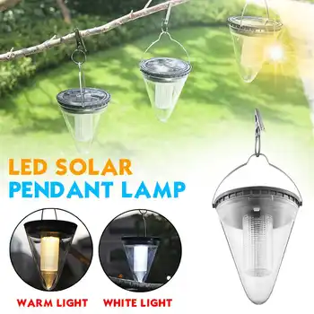 

High Brightness Solar Hanging Light IP65 Waterproof Anti-corrosion Hanging Lamp for Outdoor Landscape Courtyard Lawn Decoration
