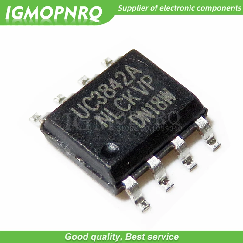 10 шт. UC3842A UC3843A UC3843B UC3845B SOP8 Новый и оригинальный IC|Интегральные схемы| |