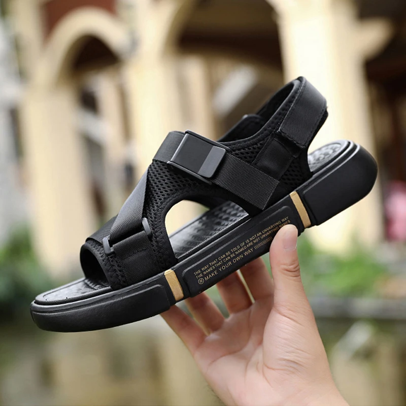 Outdoor Breathable Comfort Slip on Plus Size Open Shoes Casual Men Sandals Summer Shoes Sandal Mens PVC Sandalias NANLX4 Outdoor Breathable Comfort Slip on Plus Size Open Shoes Casual Men Sandals Summer Shoes Sandal Mens PVC Sandalias NANLX4