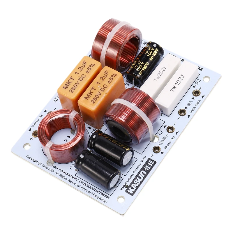 L-380C 3Way 3 динамик(твитер+ Средний+ бас) HiFi динамик s аудио кроссовер с делителем частоты фильтры