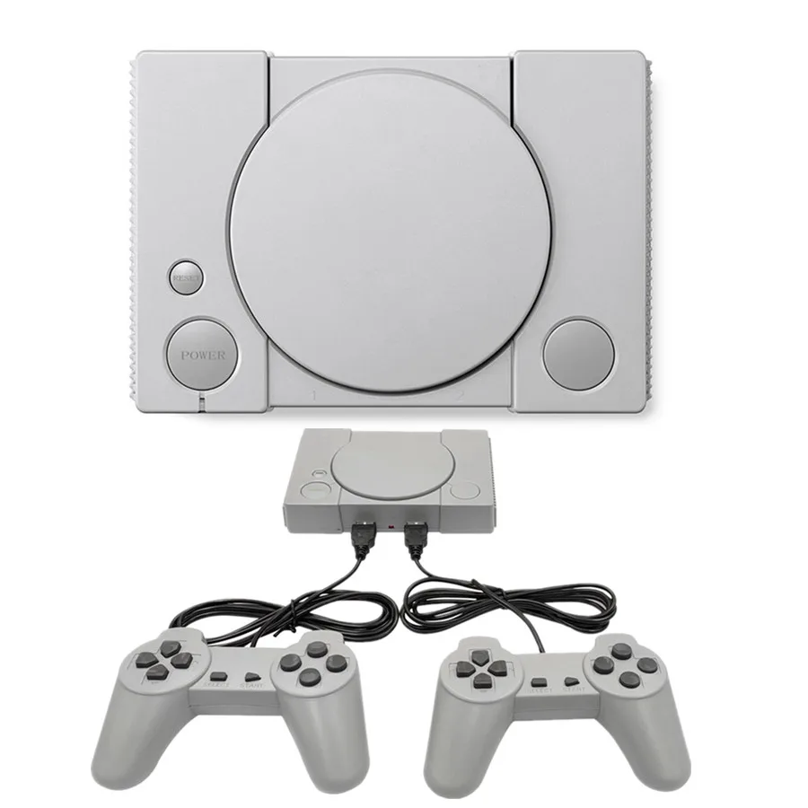 Мини игровая приставка встроенная 8 битная PS1 домашняя 620 развлекательная игра