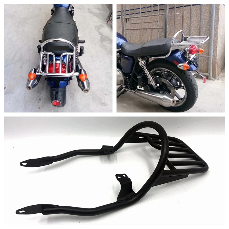 Triumph Bonneville Chrome Luggage Rack A9738191 Luggage Racks