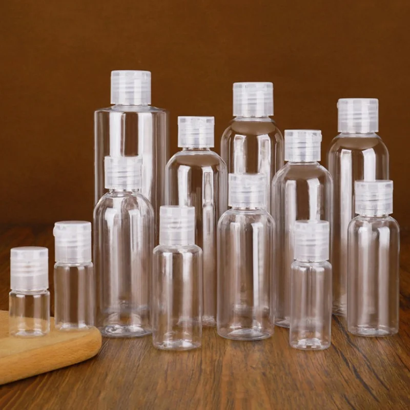 1pcs Variety of Sizes Empty Clear Plastic Clamshell/Spray Bottle Travel Packaging Container Cosmetics Perfumes Storage | Красота и
