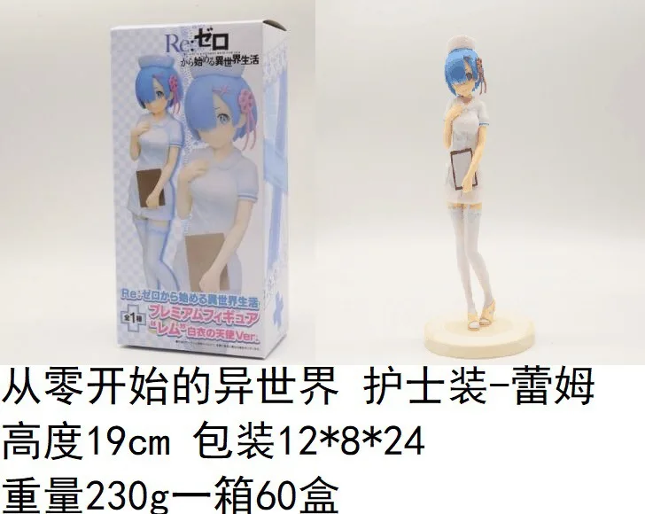 

Re: Zero-Starting of a Different World REM Nurse Uniform White Angel GIRL'S Garage Kit Model