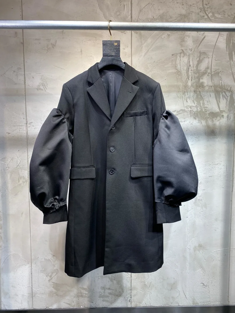 winner Новая женская Высококачественная шерстяная куртка с пышными рукавами, пальто, женская повседневная верхняя одежда, пальто ddxgz2 10,31