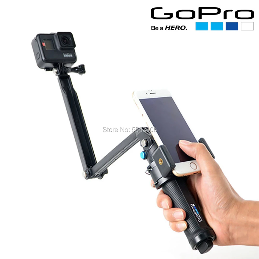 Vkesen Empuñadura Flotante para GoPro,Palo Selfie Impermeable