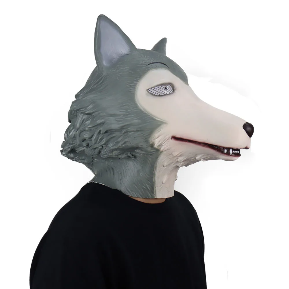 Аниме BEASTARS Haru маска косплей милые животные кролик латексные маскарадные маски на Хэллоуин Карнавальный костюм реквизит