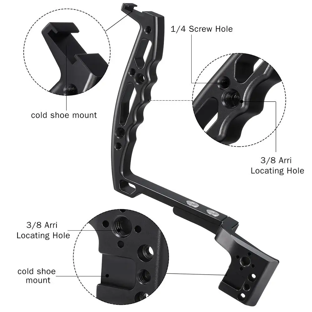 DH12 камера Gimbal Ручка для DJI Ronin SC Gimbal ручной Gimbal стабилизатор крепление ручка удлинитель аксессуары