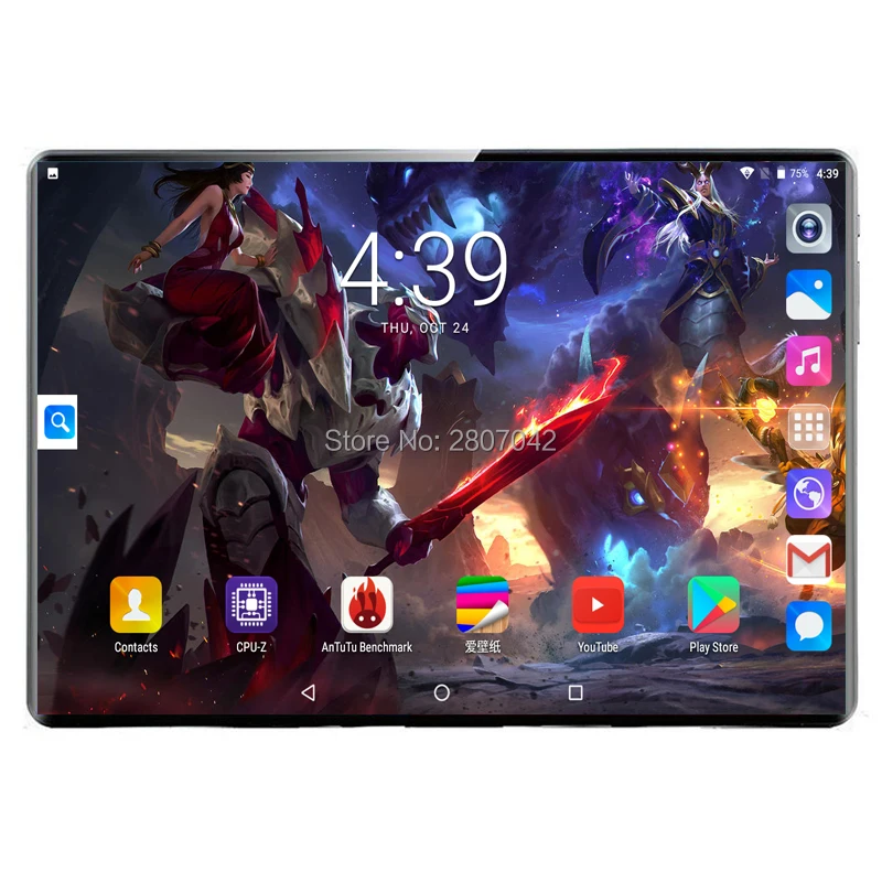 

New Google Android 9.0 Super Tempered Glass Smart tablet pcs 10.1 Screen Deca Core 8GB RAM 128GB ROM 1920*1200 Tablets