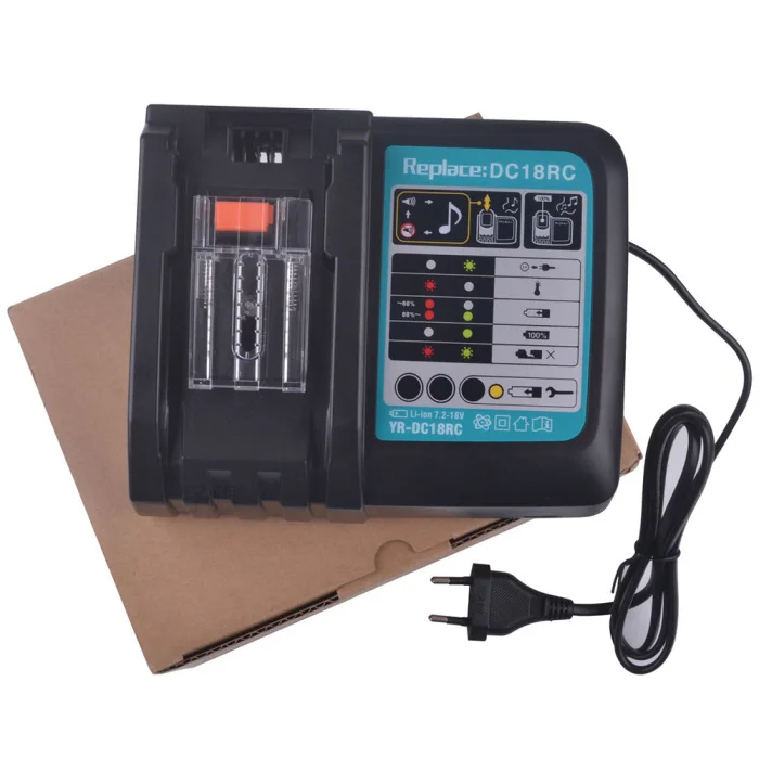 Быстрое зарядное устройство 14,4 В/18 в DC18RA \ RC 3A Быстрая зарядка для Makita BL1815 BL1830 OUJ99