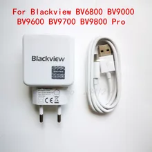 For Blackview BV9000 BV9600 BV9700 BV9800 Pro USB Power Adapter Charger EU Plug Travel Power Supply+Type-C Usb Cable Data Line