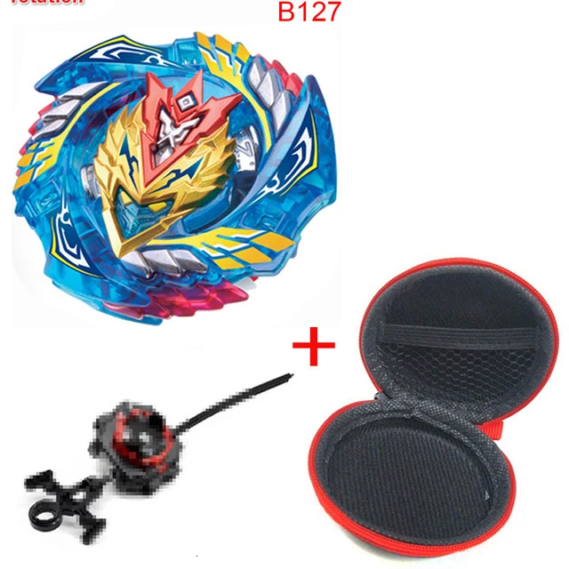 Beyblade Burst Turbo B-150 B-148 B-149 B-145 B-144 металлическое лезвие Арена каких-либо излучатель может сочетаться одежда на Рождество игрушки подарки - Цвет: B127With Launcher