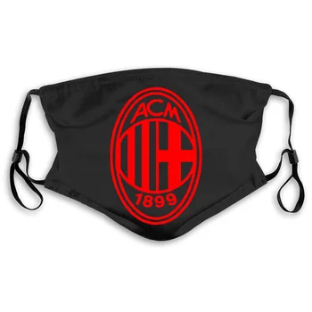

Fm10 Masque pour hommes Milan Logo Scudetto milan Soccer sport-show titre original bande dessinée masques masque Livraison gratu