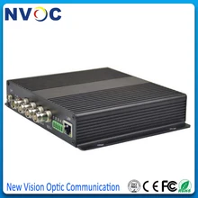 SX, SM, 4ch HD-SDI волоконно-оптический приемопередатчик, 20 км, FC, внешний источник питания, евро зарядка, 4ch HD-SDI передача волокна