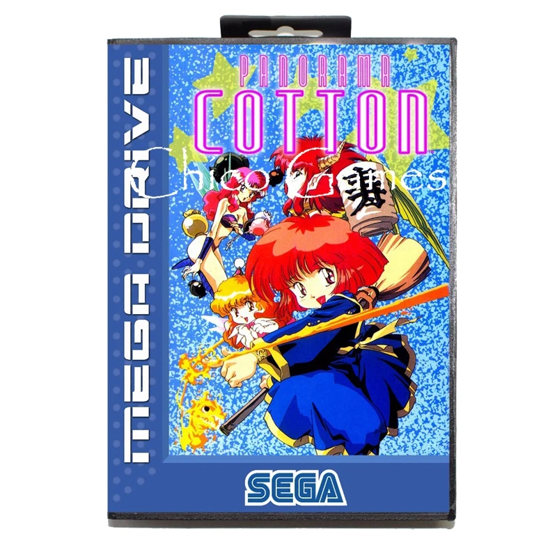 

Sega MD games card - Panorama Cotton EU Cover for Sega MegaDrive Video Game Console 16 bit MD card
