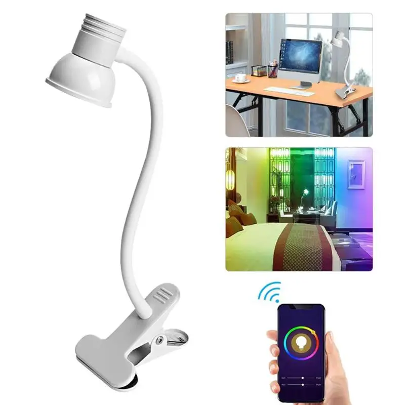 

Smart LED Desk Lamp Dimmable Remote Control Home Bedroom Table Clip Night Lights Support Multi-Language Timing Dimming