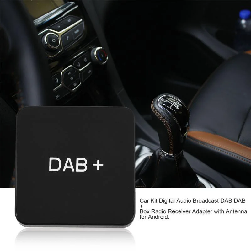 DAB+ Box цифровой радио антенна тюнер для автомобиля Радио Android 5,1 и выше FM передача USB питание