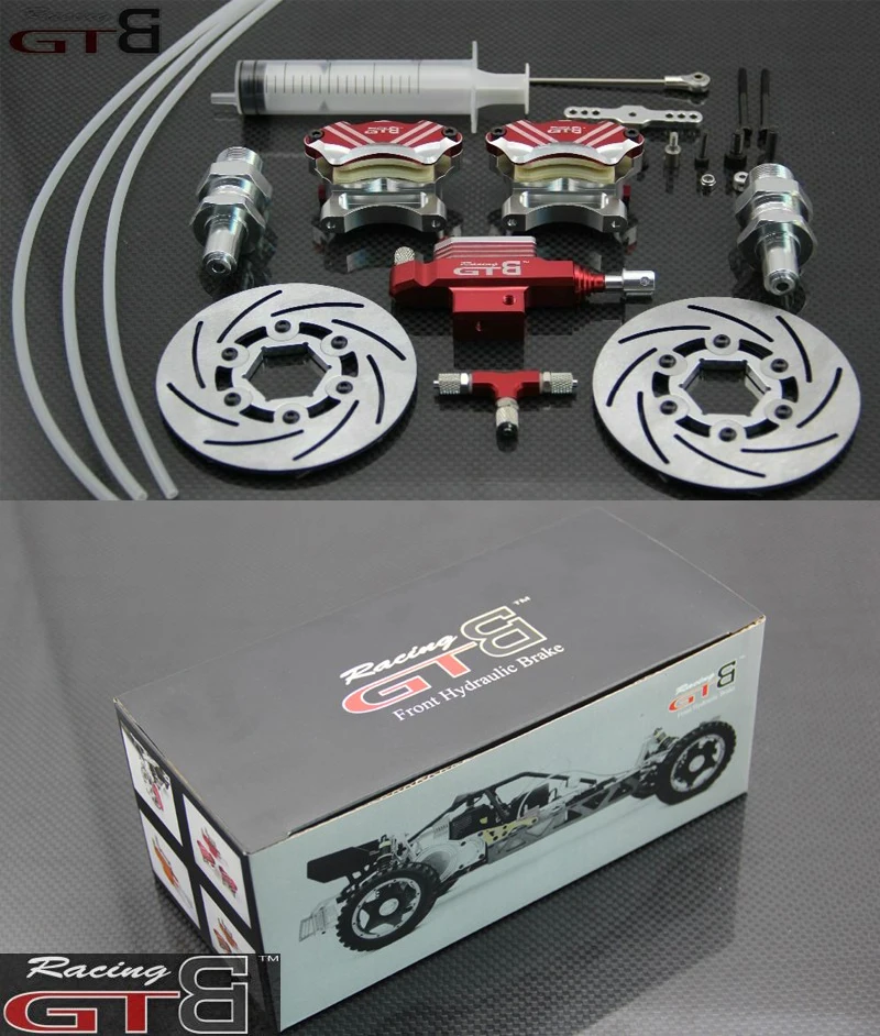 GTB Racing передний гидравлический тормоз для HPI Rofun KM Baja 5b 5t багги rc автозапчасти|Детали и аксессуары| |