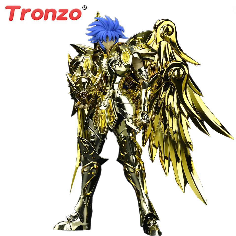 Tronzo модель GT ST Seiya EX Gemini SAGA Kanon ПВХ фигурка модель Святого из ткани в форме кронштейн душа золотые Фигурки игрушки