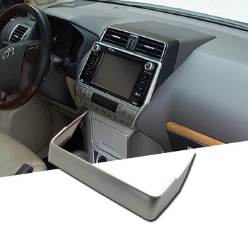 

ABS Chrome Central Console Air Conditioning Cover Air Vent Outlet Trim Sticker For Toyota Prado FJ150 2018 Car Accessories