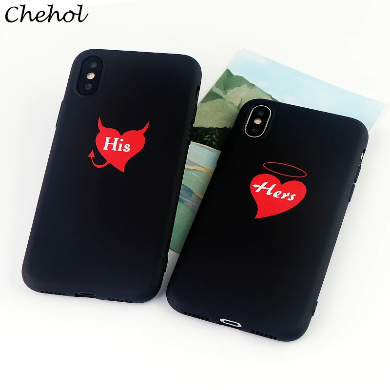 

Fashion Phone Cases for IPhone 8 7 6s 11 Plus Pro X XS MAX XR Case Couple Shell Soft Silicone Fitted Back Covers Accessories