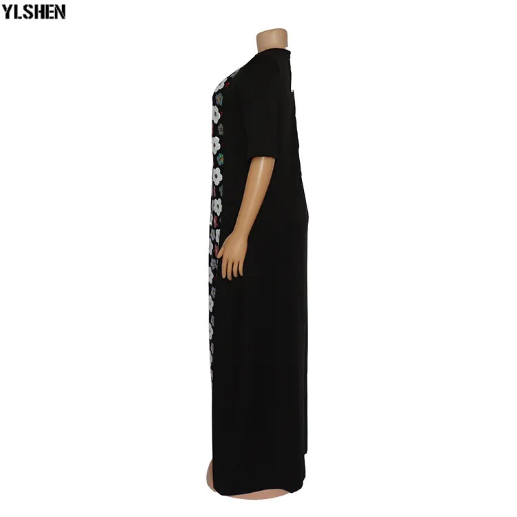 2019 African Dresses For Women Dashiki Summer Plus Size Dress Ladies Traditional African Clothing Fairy Dreams 06