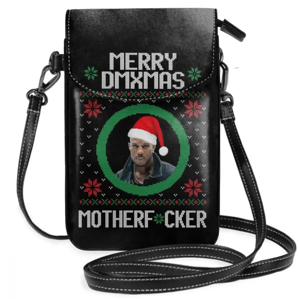 Ruff ryers сумка через плечо я буду заставлять меня терять мой ум кожаная сумка шоппер Для женщин-подростков сумки Печать Мульти Карманный Кошелек - Цвет: Merry DMXMAS