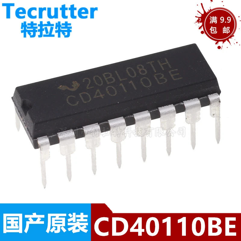5 шт./лот CD40110BE DIP16 CD40110 DIP 40110 DIP-16 HCF40110B | Электронные компоненты и принадлежности