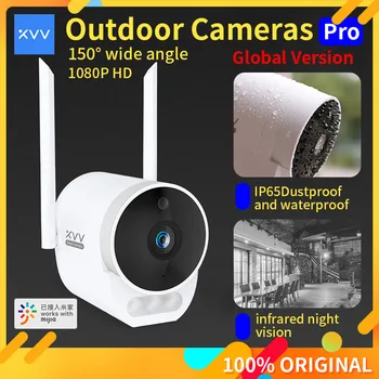 

Global Version Xiaomi Xiaovv Outdoor CCTV 1080P Camera Pro Surveillance Cam Wireless WIFI High-definition Support Mi Homes App