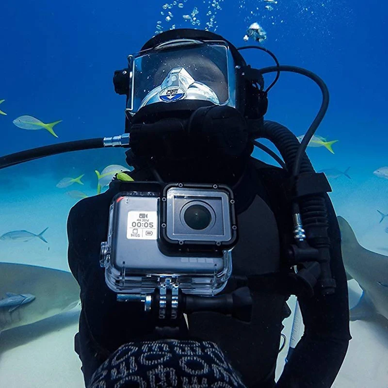 Водонепроницаемый чехол для дайвинга защитный GoPro Hero7 Hero6 Hero5 2018 Экшн камера