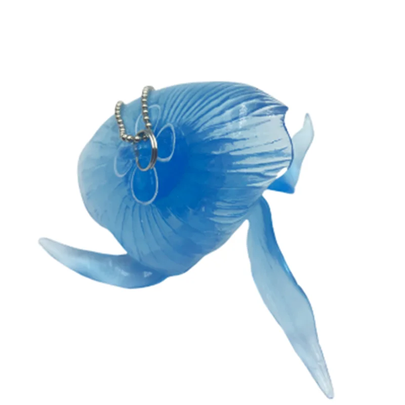 Undersea World Jellyfish Antistress Squishy Toys For Girls Squishi Stress Reliever Toys Phone Strap Keychain Pendant Gags Prank