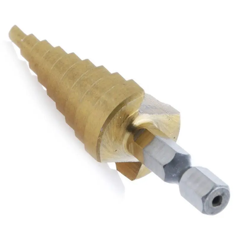 3 шт. высокоскоростное стальное ступенчатое сверло набор электроинструментов