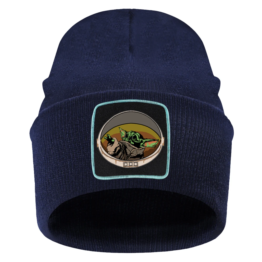 

New Knitted Hat Mens Print Baby Yoad keep Warm Solid Cute Brimless Hats For Woman Fashion Hip-hop Casual Elastic Brimless Hats