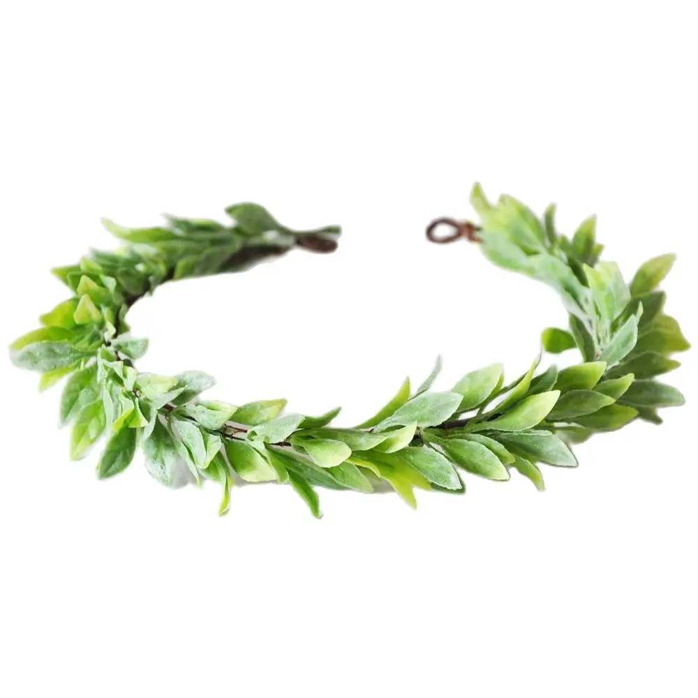 Hot New Foliage Boxwood Handmade Shabby Chic Bridal Shower Primitive Rustic Wreath Flower Crown Base Basement | Дом и сад