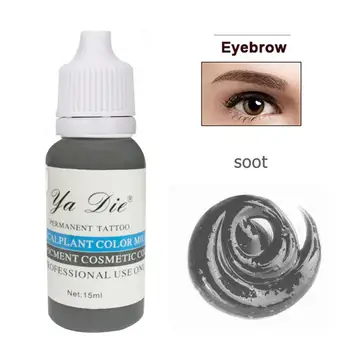 

1/2 Oz Maquillaje permanente pigmento Microblading tatuaje tinta CEJA para labios de larga duración Color arte del tatuaje corpo